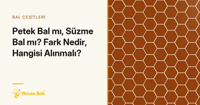 Petek Bal mı, Süzme Bal mı? Fark Nedir, Hangisi Alınmalı?