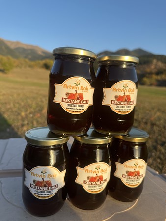 Artvin Balı - Mutluluk - Kestane 2425 gr Artvin Balı - Mutluluk - Kestane 2425 gr